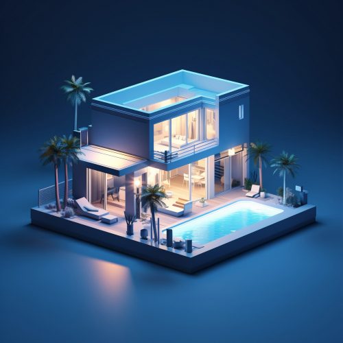 3d-rendering-isometric-house